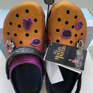 Disney Hocus Pocus Crocs. New with tags.